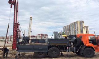Инженерно-сейсмологические изыскания в Грозном в октябре